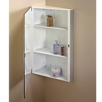 NuTone 860P36CH Single-Door Corner Cabinet
