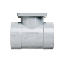 NuTone CF364 90 Double Flanged Wall Fee PVC Fitting