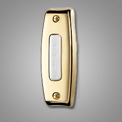 Nutone PB7LPB Wired Door Bell Push Button