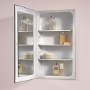 NuTone 1035P34WHG Cove Style - Single - Door Recessed Cabinets