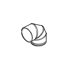 Broan 419 Adjustable Elbow