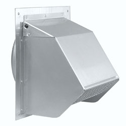 Broan 641 Wall Cap - Aluminum