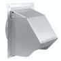 Broan 641 Wall Cap - Aluminum