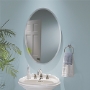 NuTone S368244OVWH Oval - 1" Beveled Mirror