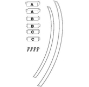 NuTone 76GK Horizontal Gang Kit for 24", 29" and 34" Cabinets