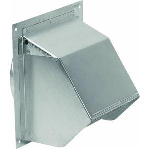 Wall Cap Broan 642 4" Broan, Broan Wall Cap, Broan 642, Wall Cap, Aluminum Wall Cap, 4 Inch Duct